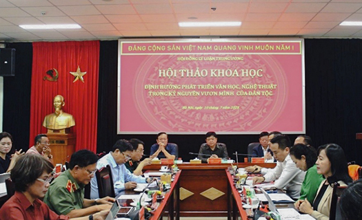 HỘI THẢO KHOA HỌC “ĐỊNH HƯỚNG PHÁT TRIỂN VĂN HỌC, NGHỆ THUẬT TRONG KỶ NGUYÊN VƯƠN MÌNH CỦA DÂN TỘC”